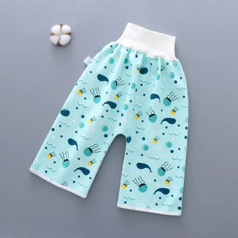 Baby Diaper Waterproof Pants Infant Leak Proof Urine Training Pants