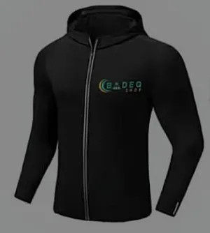 BADEQSHOP BRANDED SLIM TRAINING JACKET