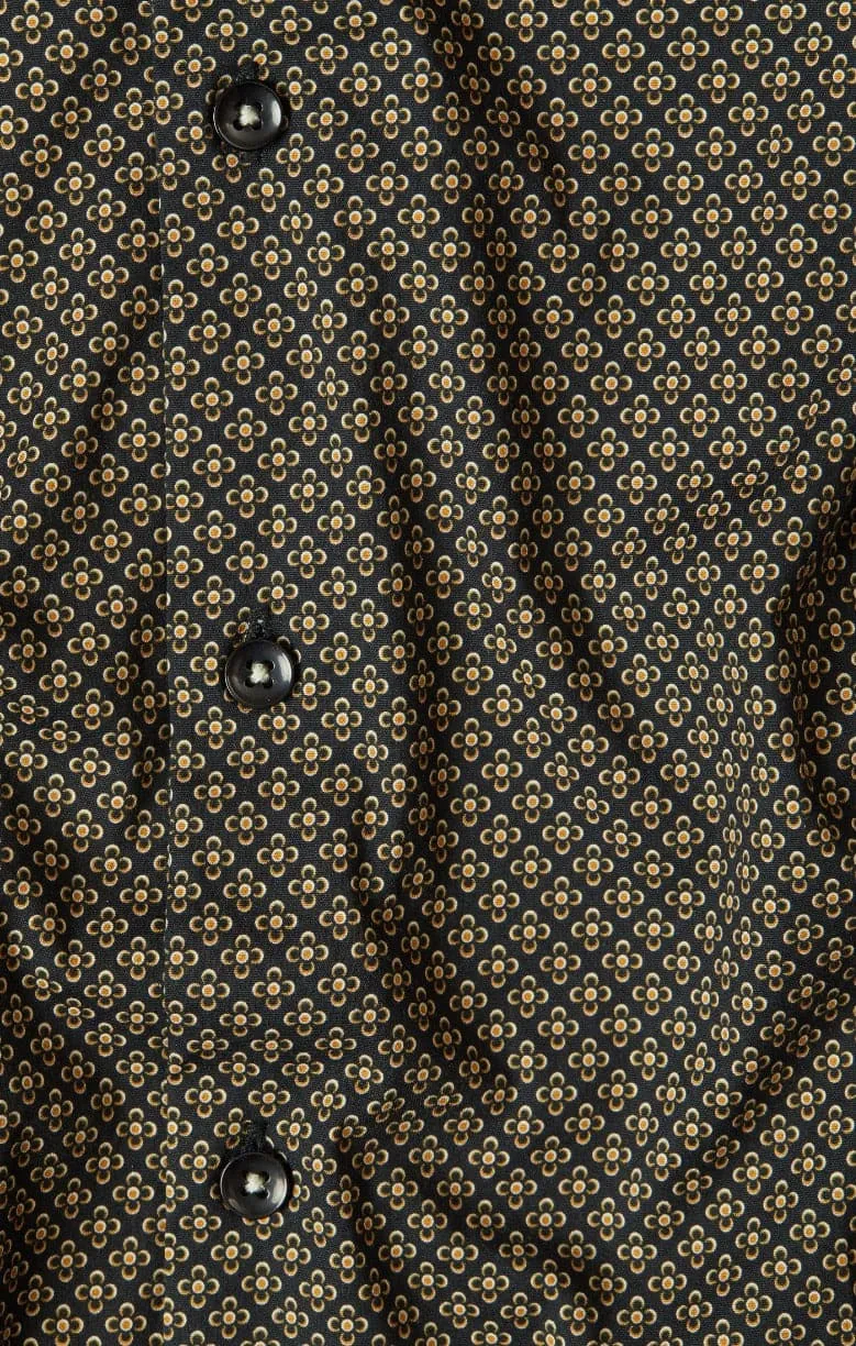 Brown Clover Geo Print Shirt