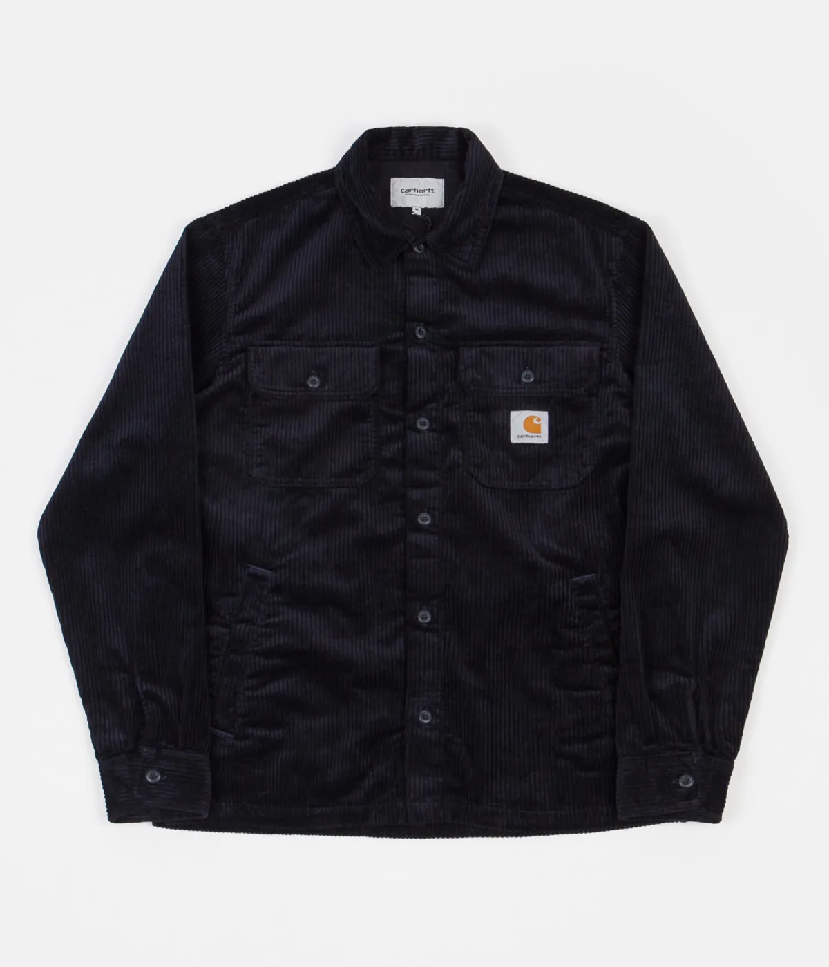 Carhartt Dixon Shirt Jacket - Dark Navy / Rinsed