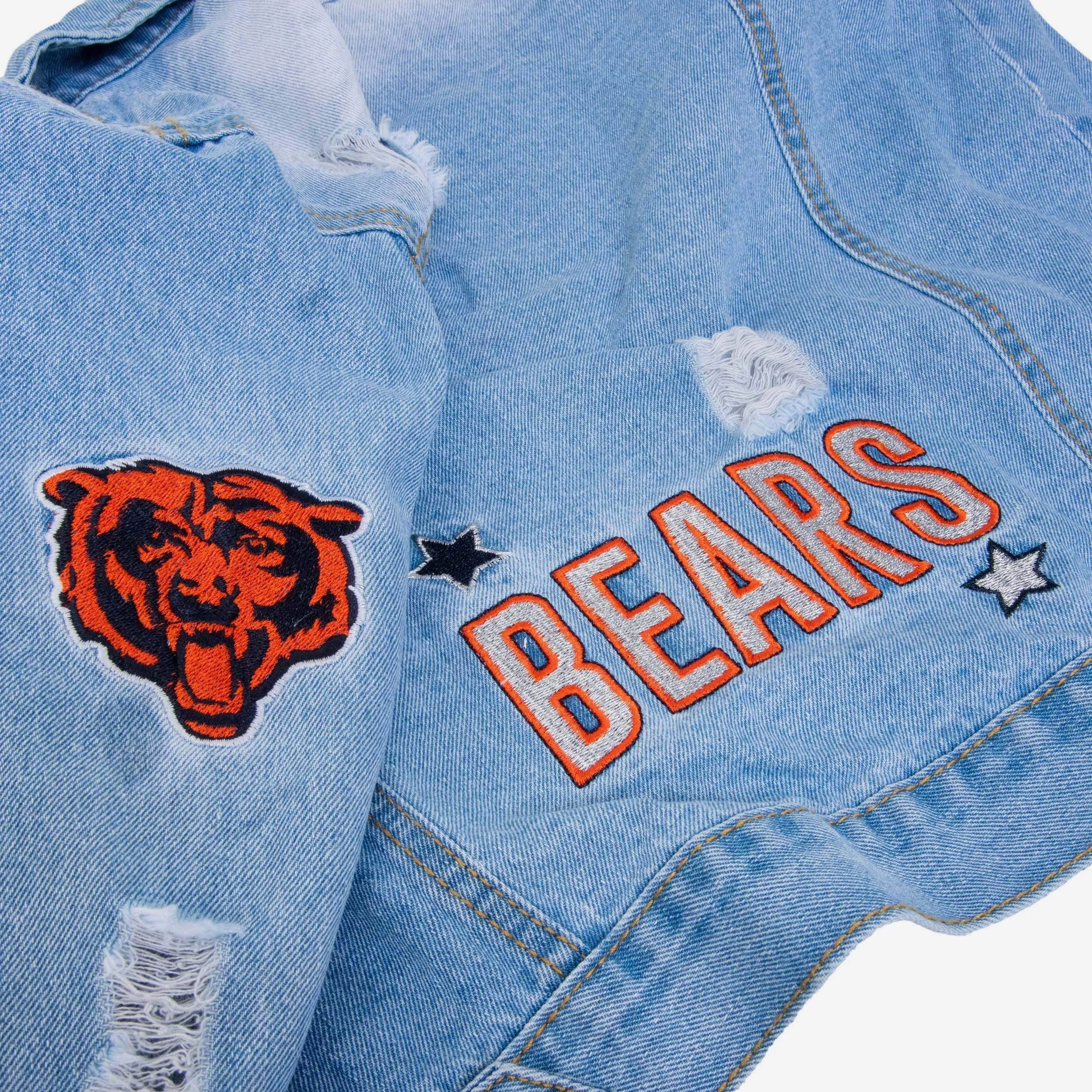 Chicago Bears Womens Denim Jacket