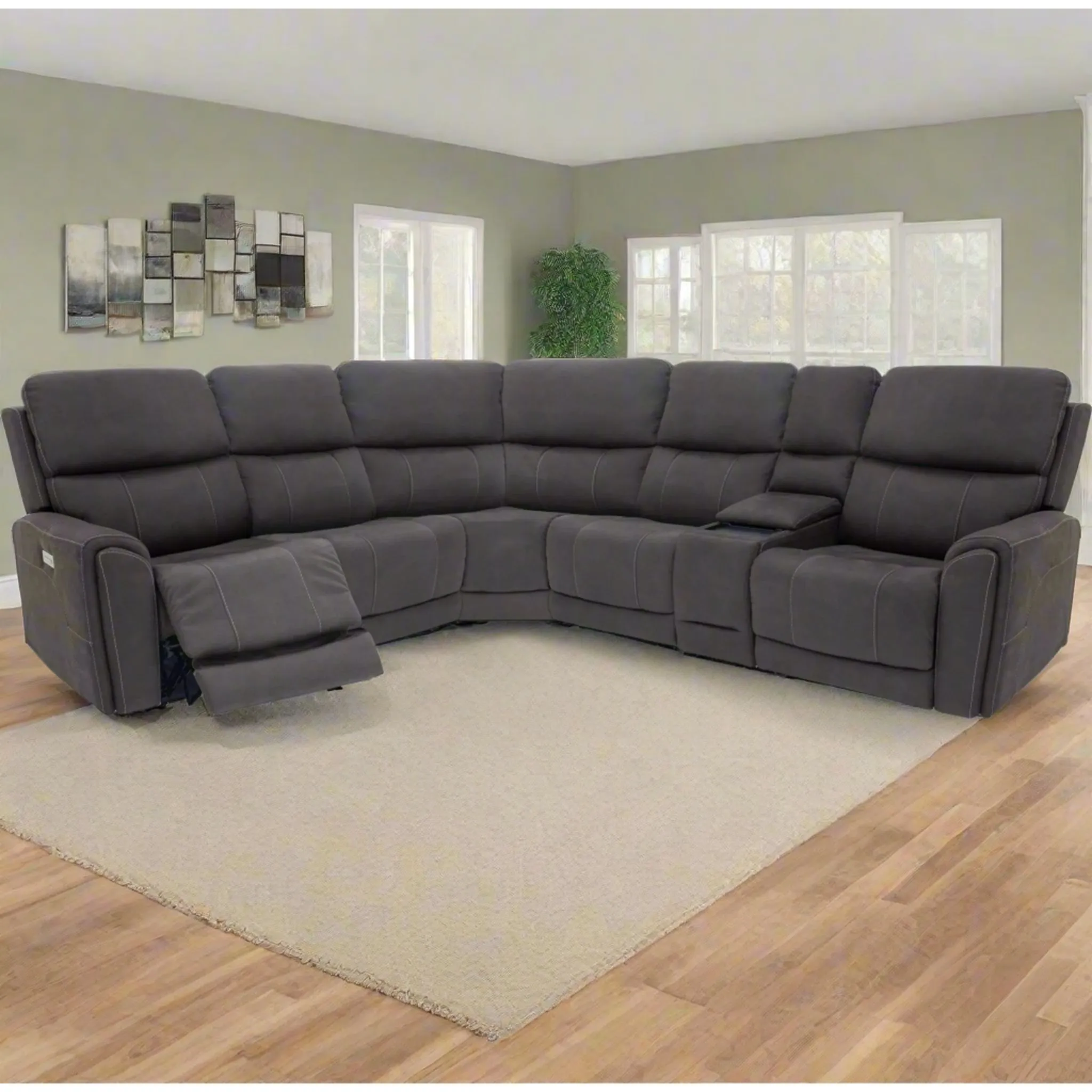 Damon 6 Piece Power Reclining Sectional