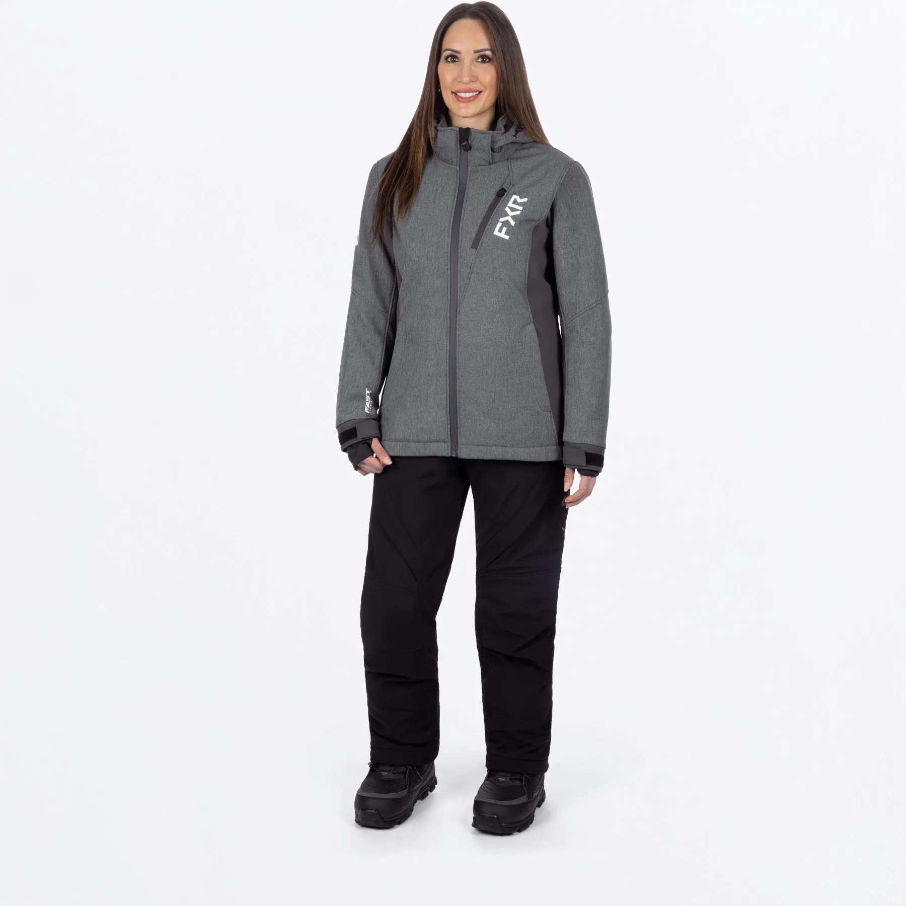 FXR Womens Vertical Pro Insulated Softshell Jacket