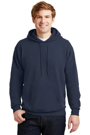 Hanes Ecosmart Pullover Hooded Sweatshirt P170 Navy