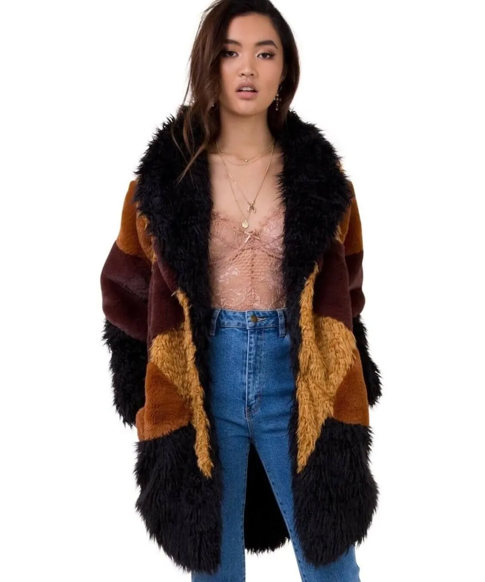 Heavy Hearts Fur Jacket