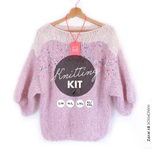 Knitting Kit – MYPZ Light Mohair Top Jewel no10 (ENG-NL)