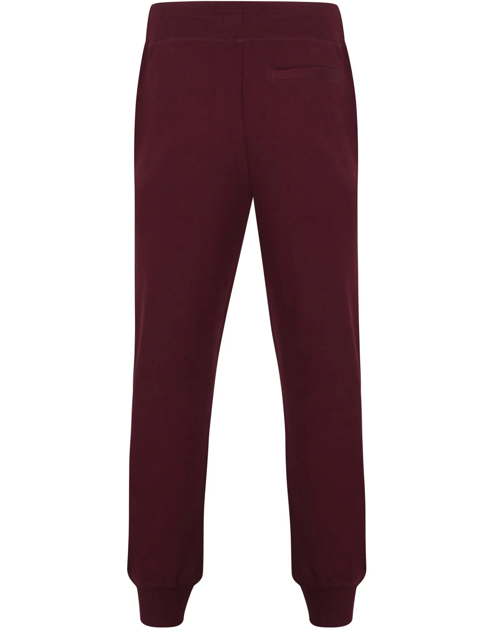 Nanaimo Brush Back Fleece Cuffed Joggers In Windsor Wine - Tokyo Laundry