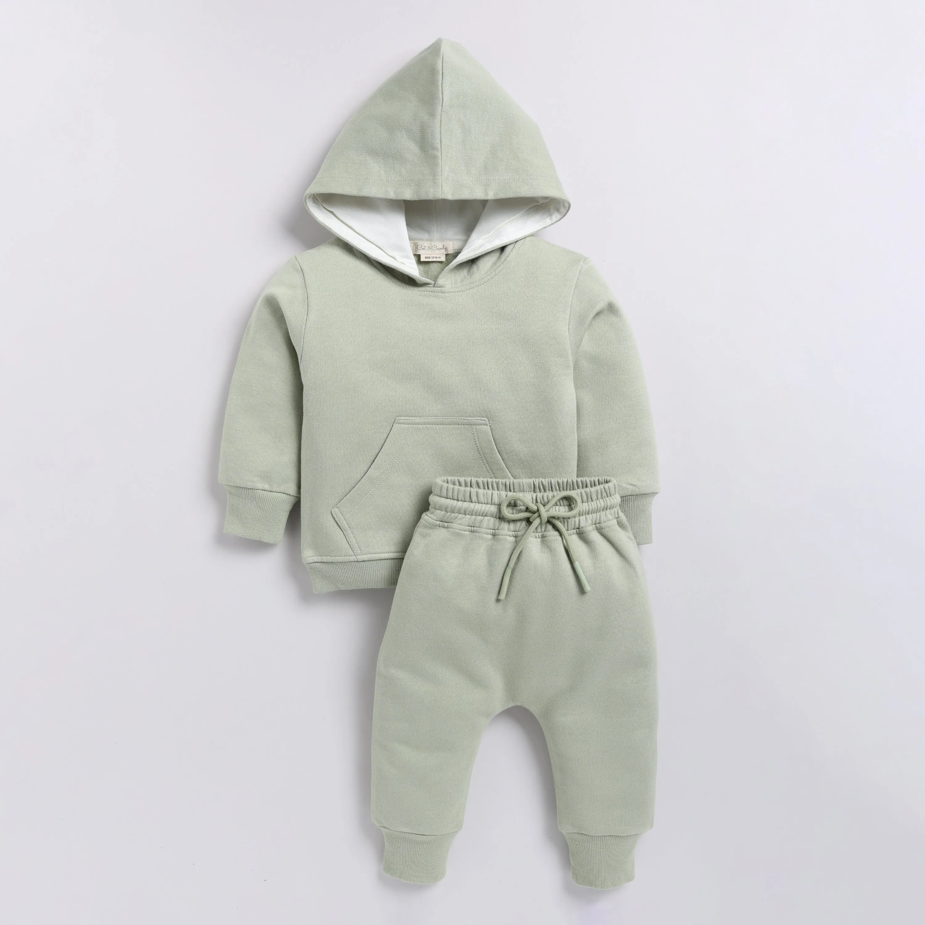 Organic Fleece Hoodie & Jogger Set