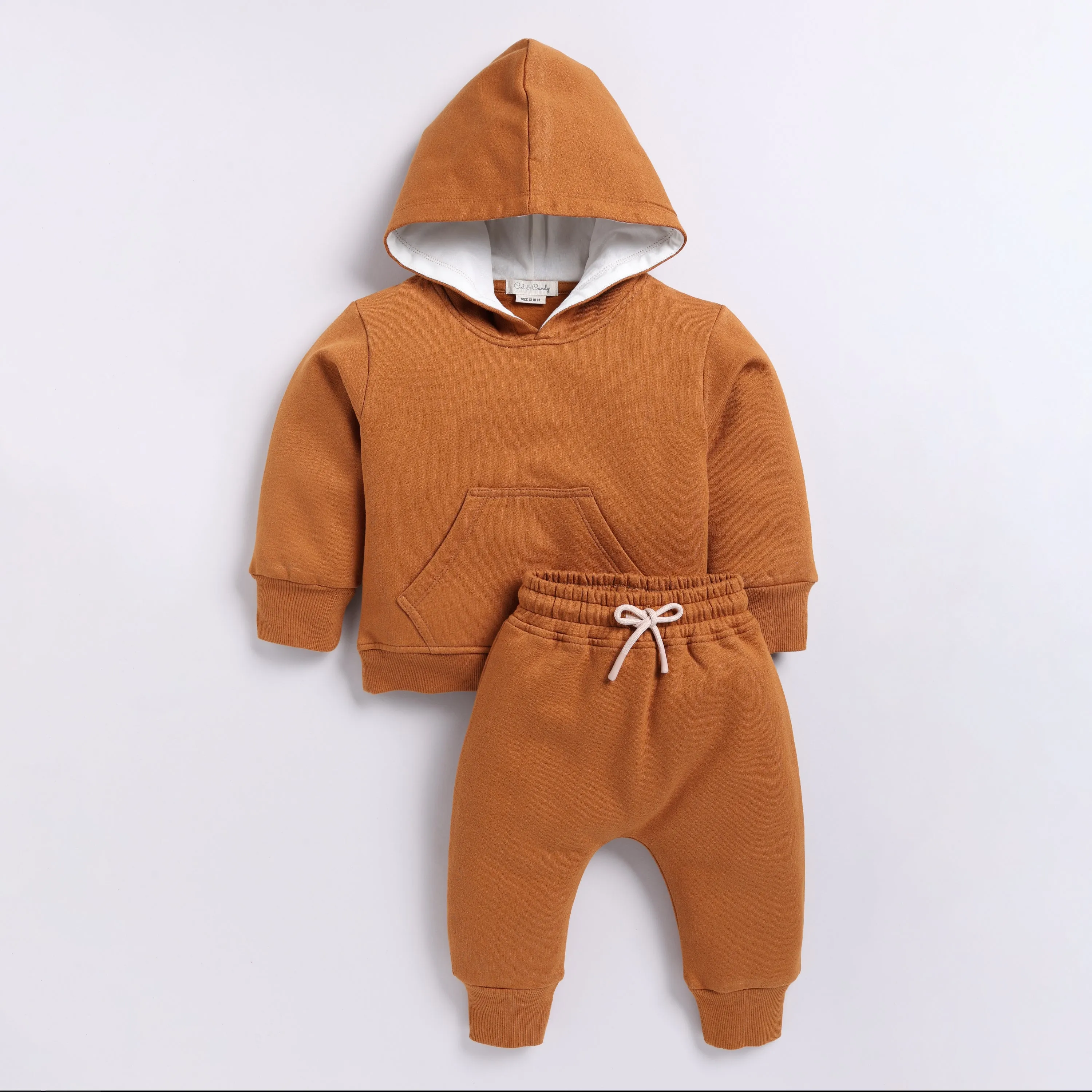 Organic Fleece Hoodie & Jogger Set