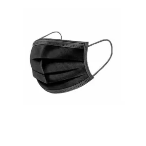 Protective Face Masks 3ply Black