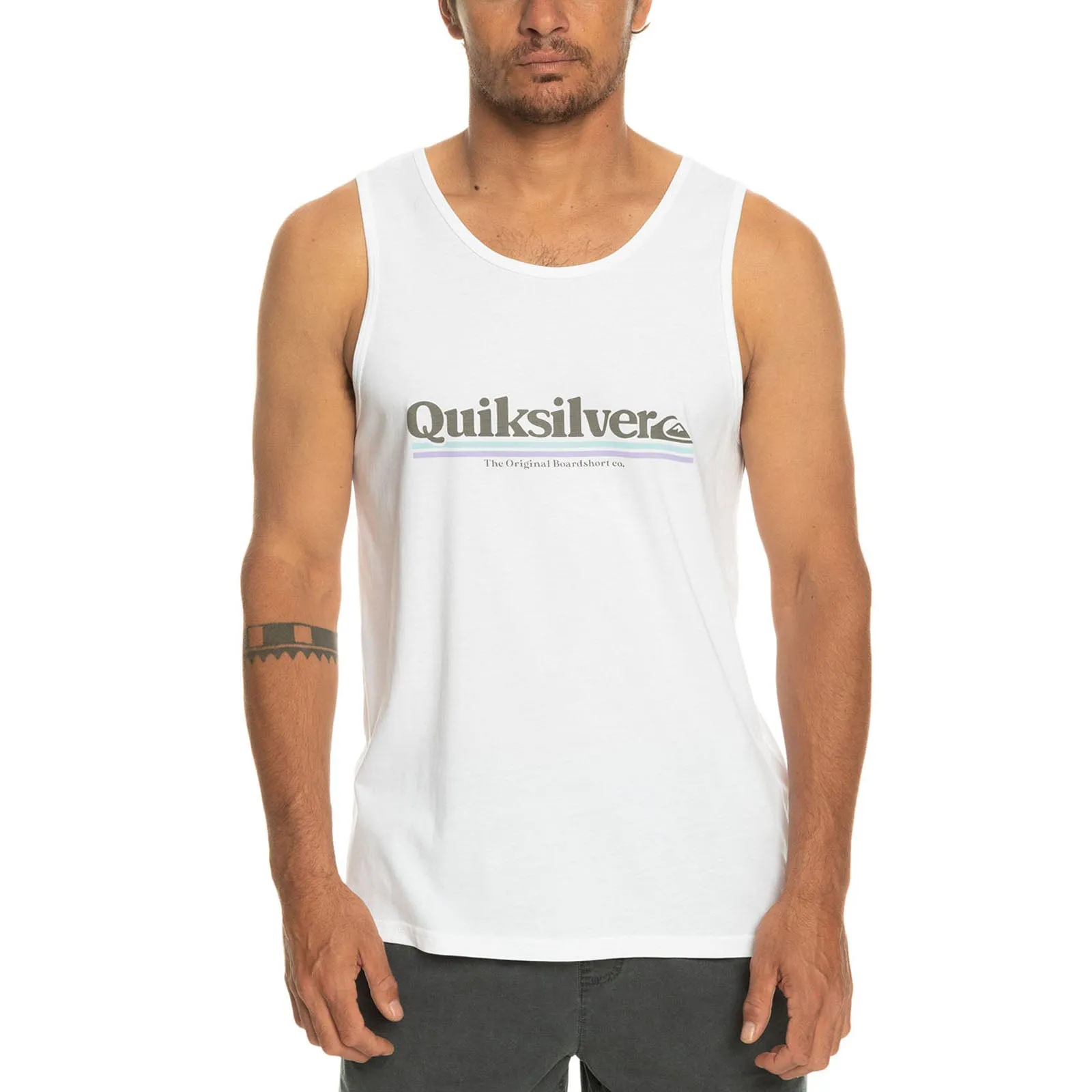 Quiksilver Mens Between The Lines Vest Top