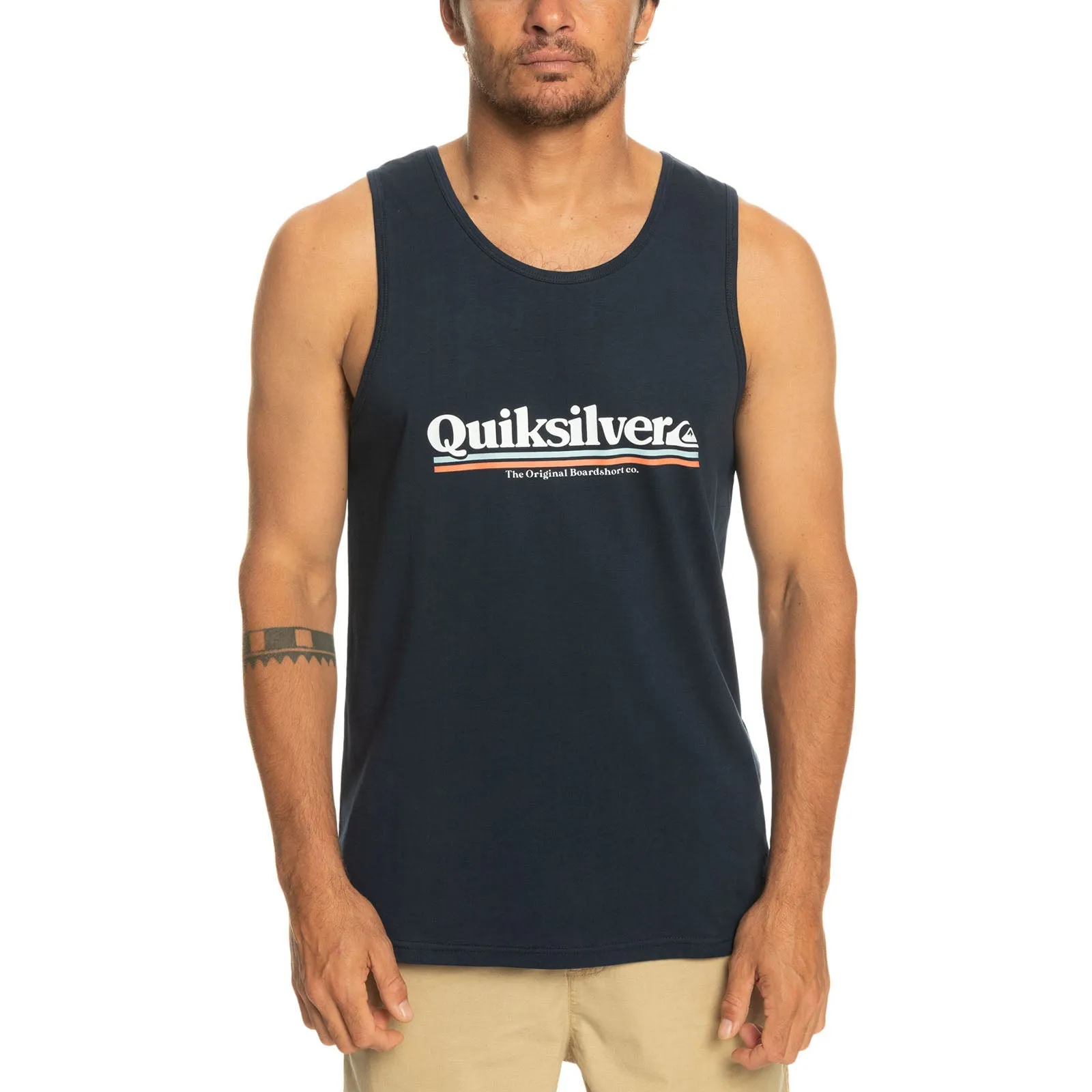 Quiksilver Mens Between The Lines Vest Top