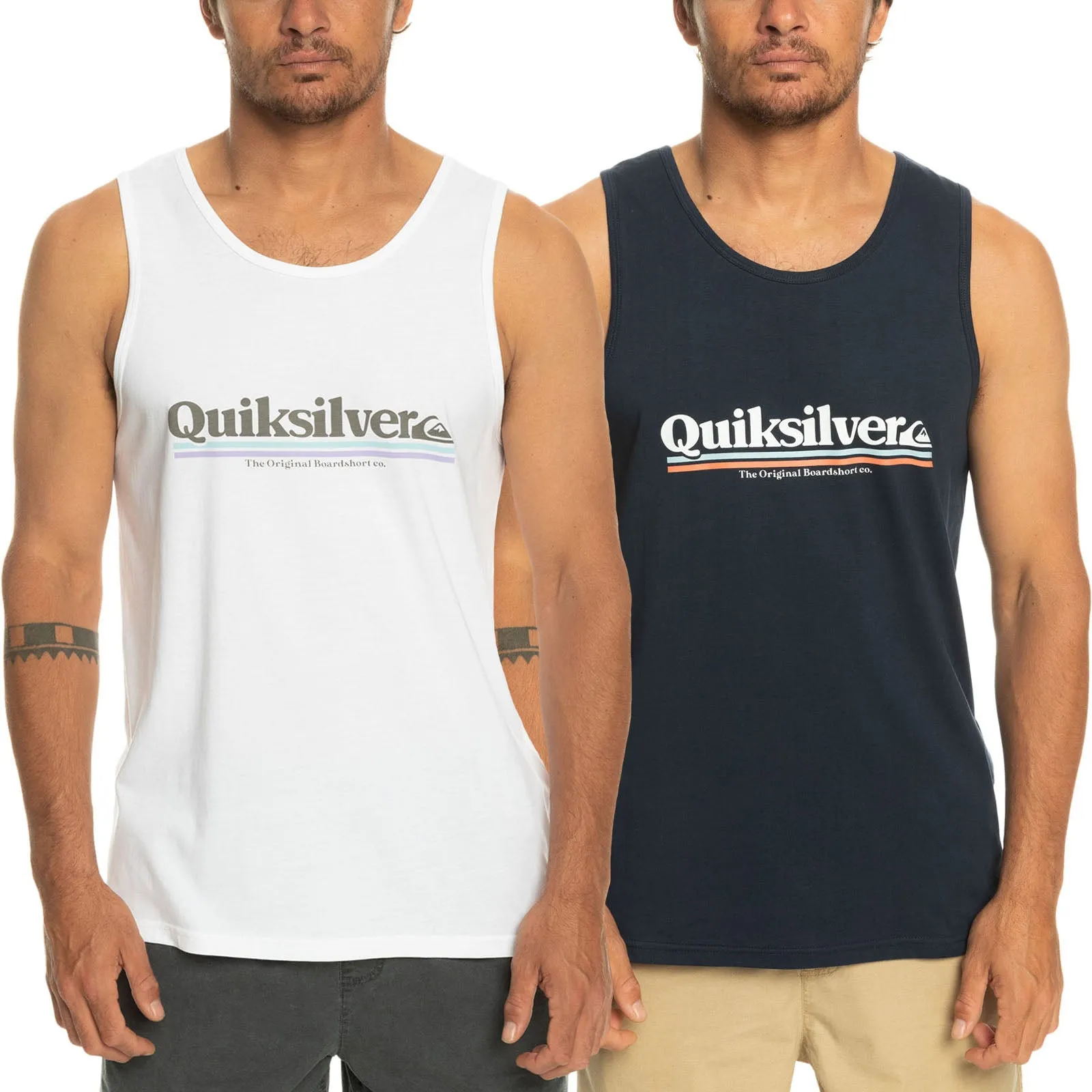 Quiksilver Mens Between The Lines Vest Top