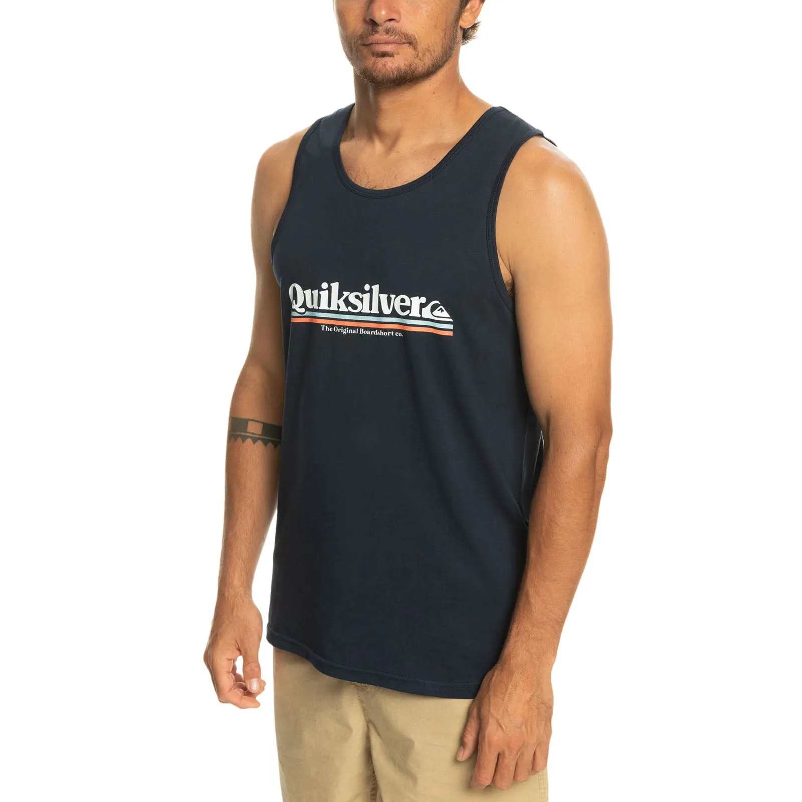 Quiksilver Mens Between The Lines Vest Top