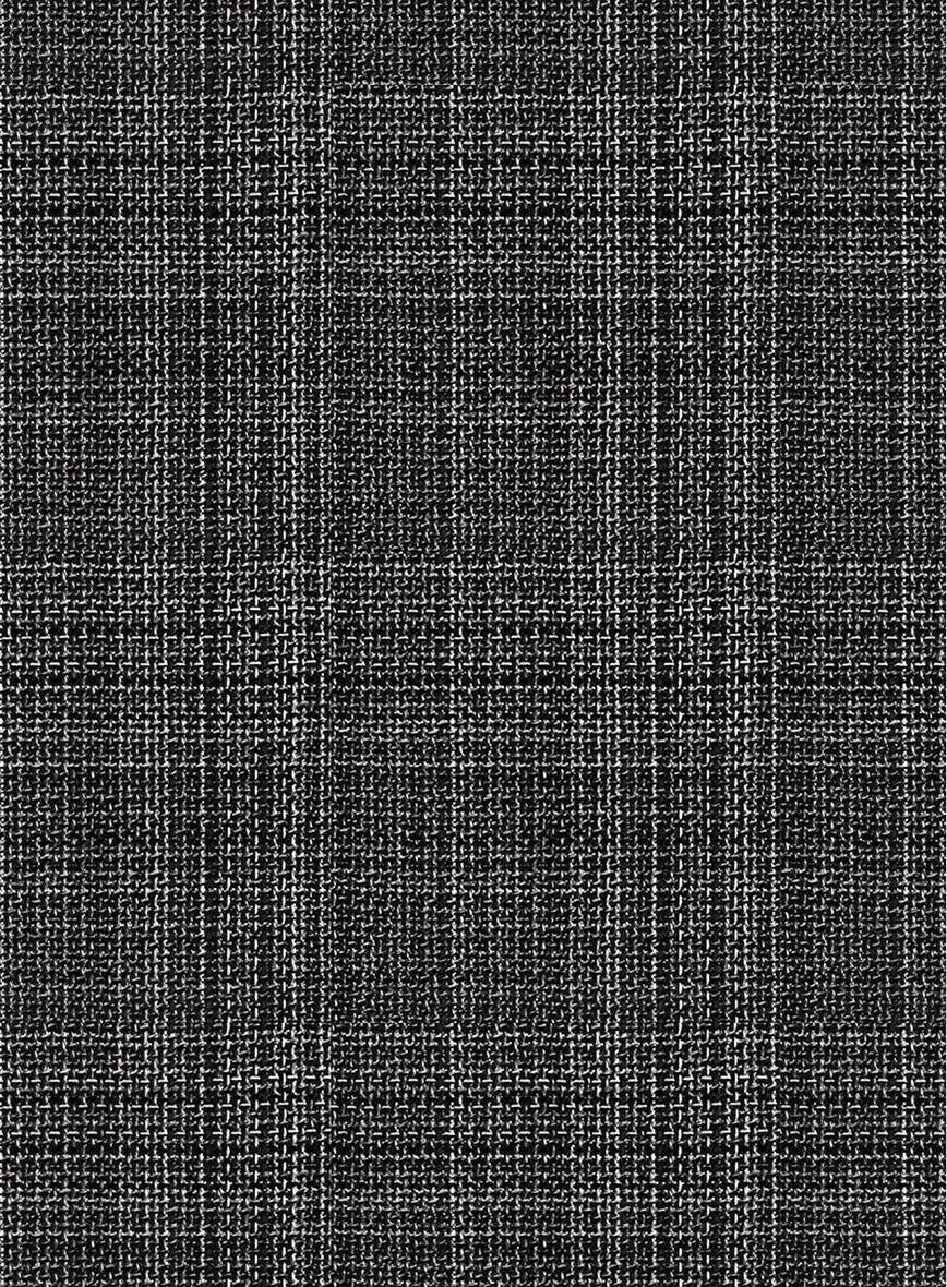 Reda Inleti Black Checks Wool Suit