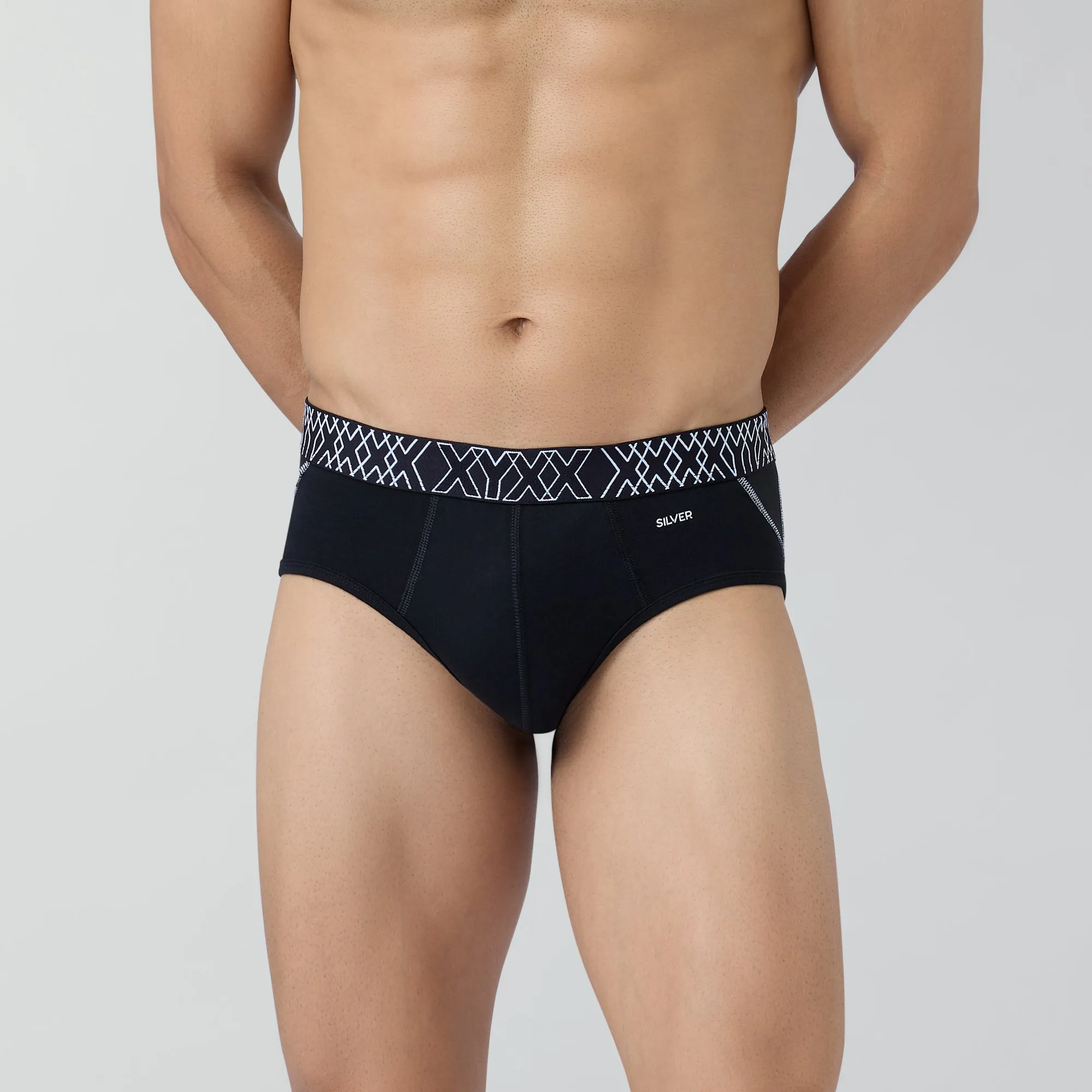 Sprint Cotton Stretch Briefs Black Knight