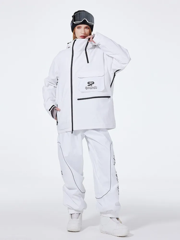 Trendy 2025 Ski Suits Women's Windproof Snowboarding Jacket & Pants