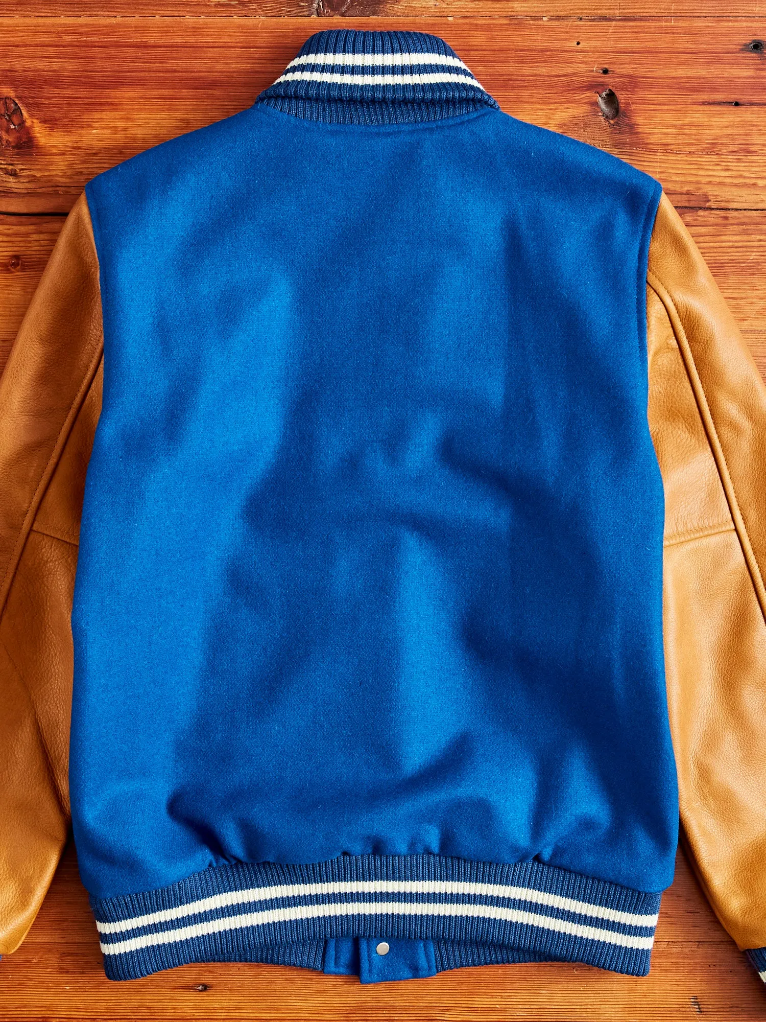 Varsity Jacket in Royal Rust