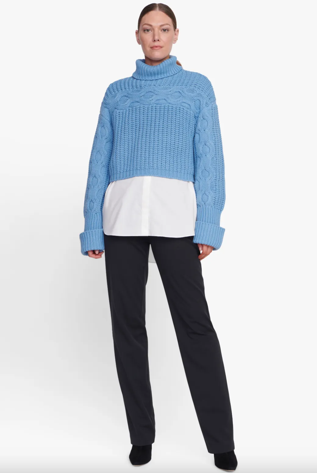 Vernacular Sweater - French Blue