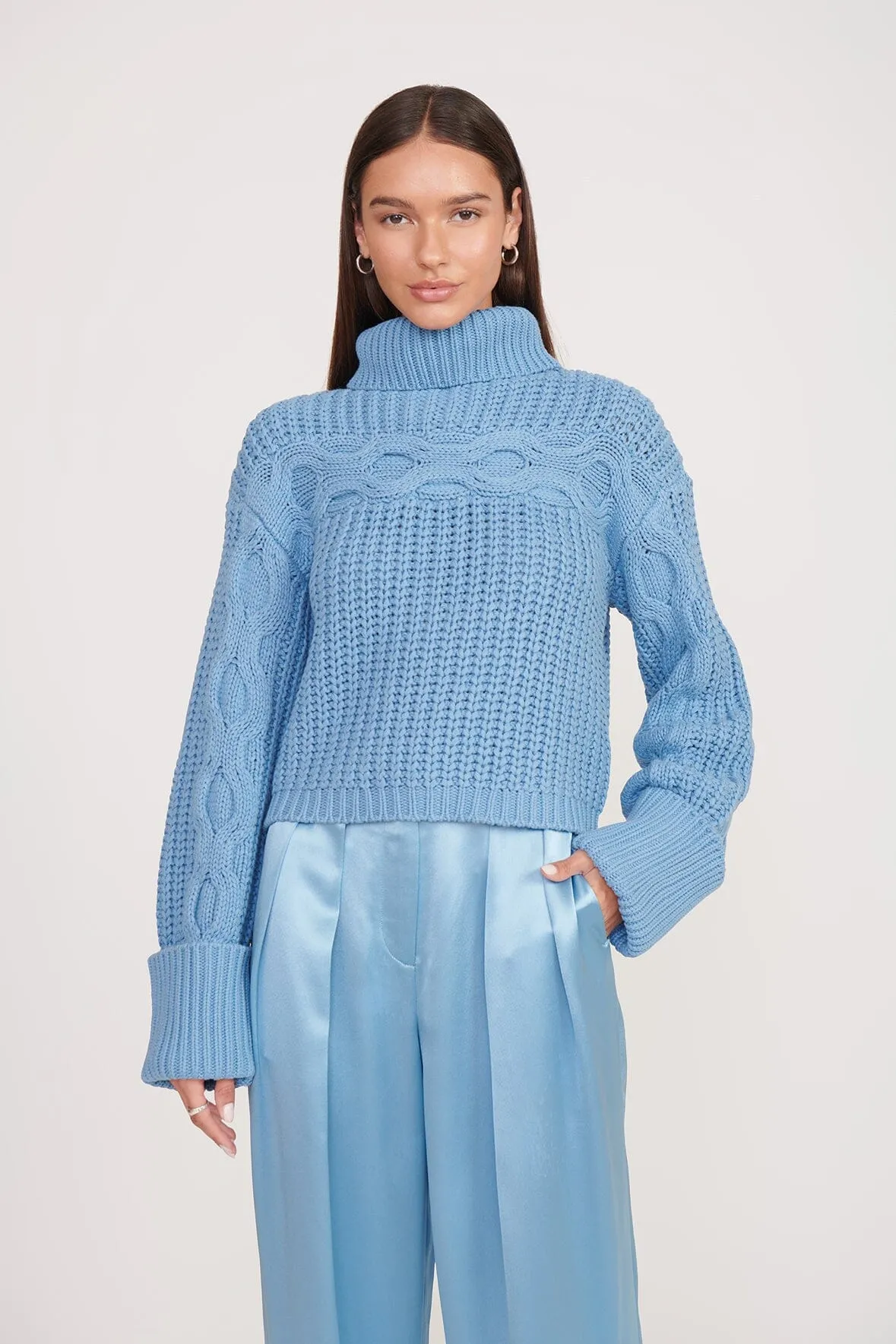 Vernacular Sweater - French Blue