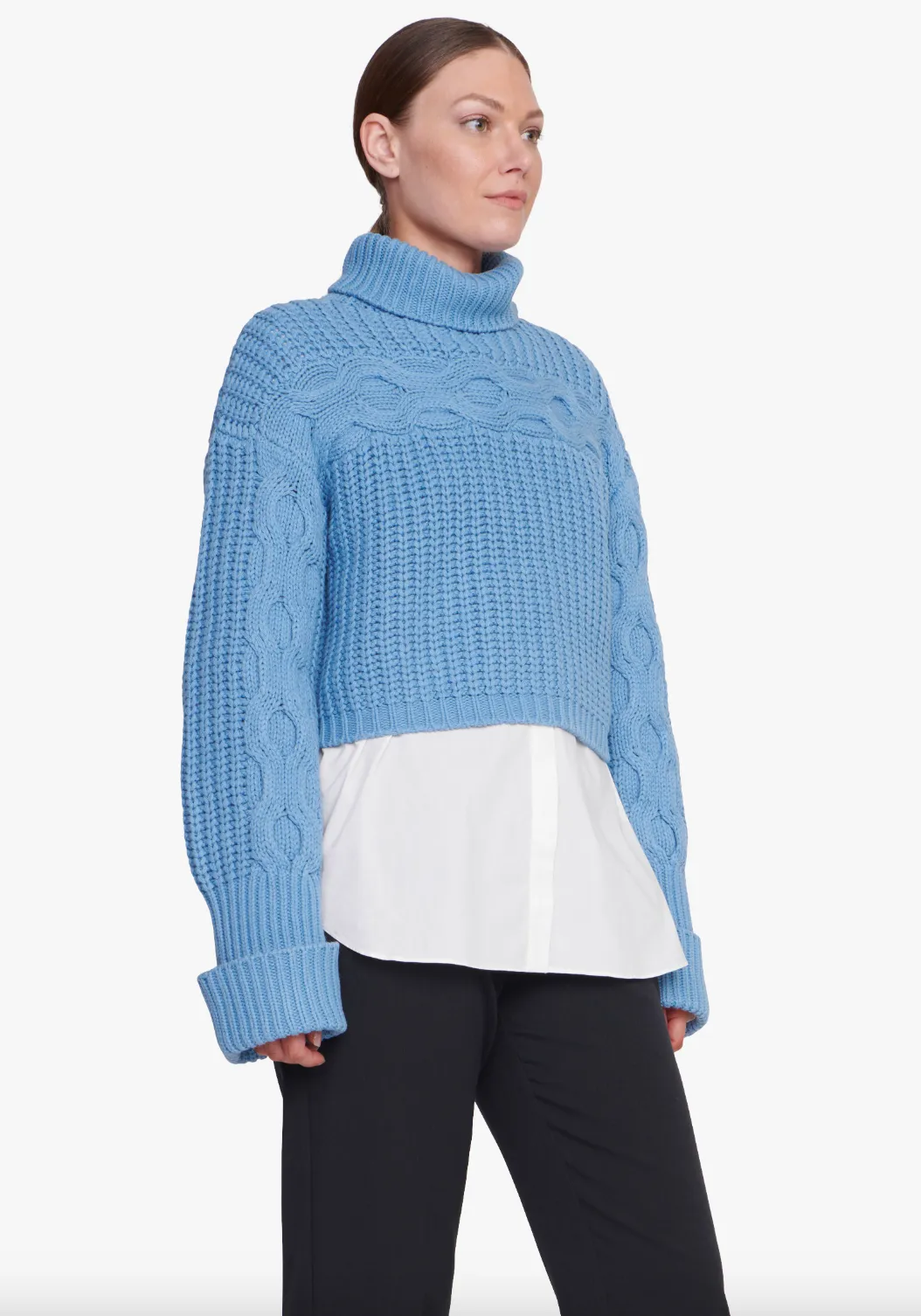 Vernacular Sweater - French Blue