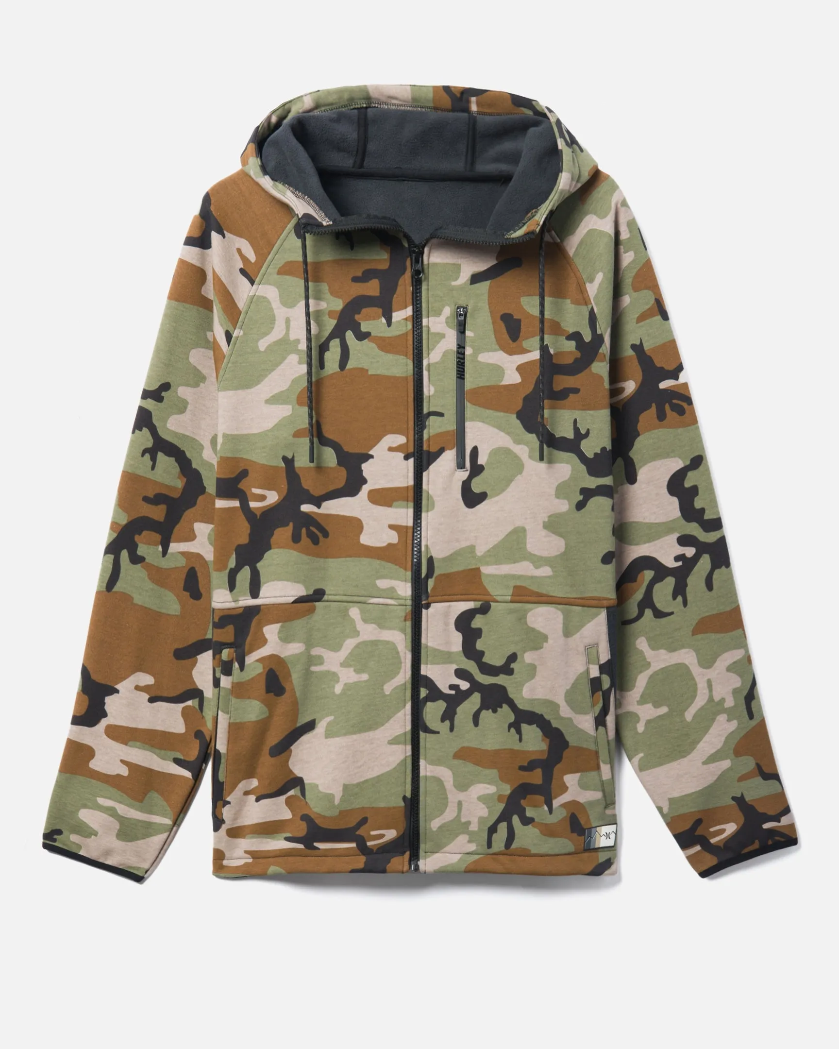 Wilder Camo Heat Full Zip Hoodie