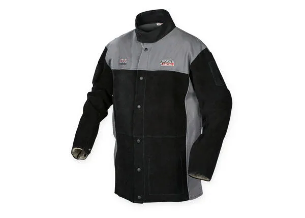 XVI Series Heavy Duty Split Leather FR Welding Jacket - M